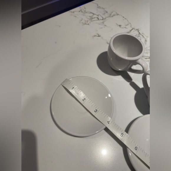 Konitz Coffee Bar Espresso Cups and Saucers 
2 oz. New, Never Used. - Picture 6 of 9